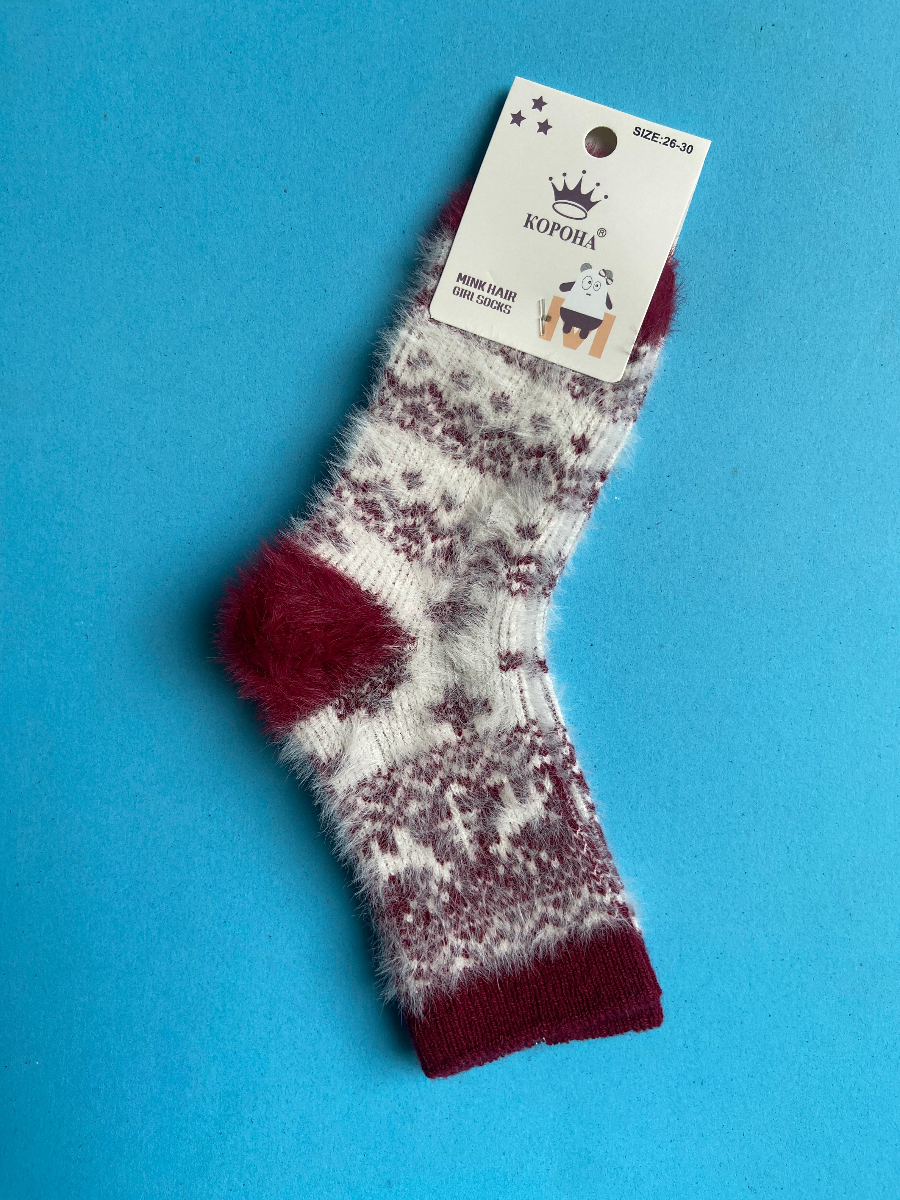 SH548-Winter Baby Socks - 12-24M